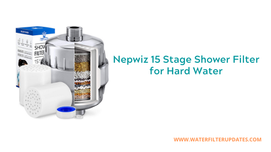 Nepwiz 15 Stage Shower Filter for Hard Water